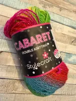 Tropical Flowers - Stylecraft Cabaret DK - Shade 3582 