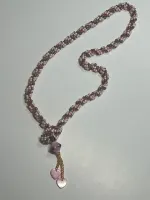 Handmade Beadwoven Pretty Tassle Necklace