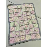 8 Sep 25 - Mini Sampler Crochet Blanket - 10 week online course with support - INTERMEDIATE