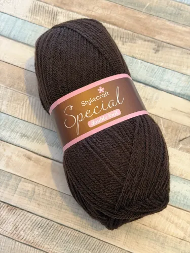 Dark Brown - Stylecraft Special DK Yarn - Shade 1004
