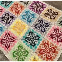 27 Jul 25 - Summer Windmills Crochet Blanket - 7 week online course with support - INTERMEDIATE