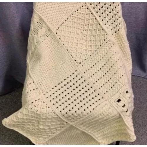 7 Apr 25 - Textured Crochet Blanket - 10 week online course with support - ADVANCED